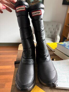 Hunter Women's Intrepid Tall Snow Boots size 9